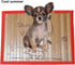Pet Dog Bamboo Pad, Summer Pet Cat Puppy Portable Washable Mat Cartoons Pattern Mat Cushion Pad Cool Bed Sleeping Mattress Cushions Dogs Seat (Dog...