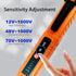 Voltage Tester, Non-Contact Voltage Detector, Electrical Tester, 3 Ranges AC 12V/48V/70V-1000V, Live/Null Wire Tester with Buzzer Alarm and Flashl...