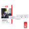 UltraPro Smart Plug WiFi Outlet with Tether, Dual Smart Outlet, Smart Home, Smart Switch, Works with Alexa, Google Home, No Hub Needed, ON/Off Swi...