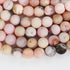 Crystals for Jewelry Making Healing Beads for Jewelry Making Chakra Crystal Jewerly Beading supplies Matte Pink Opal 8mm 15.5inch about 46-48 Bead...