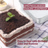 P&P CHEF Square Baking Cake Pans, Small Stainless Steel Lasagna Brownie Pan For Birthday Cake Bread Pie, Non-toxic & Durable, Smooth Rim & Leakpro...