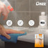 Dazz Bathroom Cleaner Starter Kit (1 Reusable Spray Bottle, 2 Refills) Tile, Tub Shower, Countertop and Bathroom Surfaces - All Natural, Eco Frien...