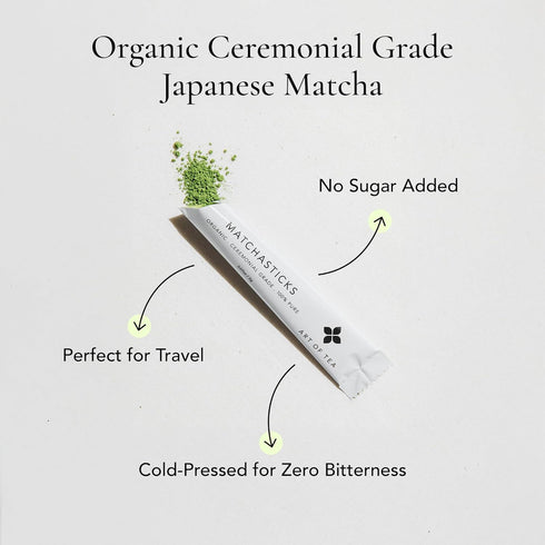 Art of Tea | Matcha Powder Tea | Matchasticks 12 Count...
