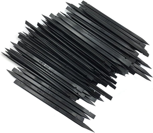 Set Of 50 Universal Black Stick Spudger Opening Pry Tool Kit for iPhone Smart Phone iPad Tablets Macbook Laptop Games Repair 5.91"...