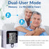 Wrist Blood Pressure Monitor Automatic Wrist Bp Monitor Talking Blood Pressure Cuff for Home Use Adjustable Cuffs for Adult Electronic Digital Lar...