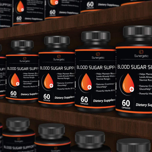 Premium Blood Sugar Support Supplement–Supports Healthy Blood Sugar Levels Already Within Normal Range – Includes Bitter Melon Extract, Vanadium, ...