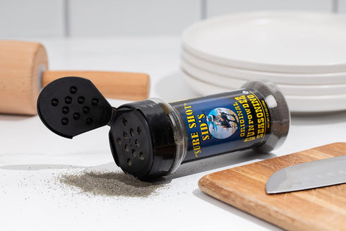 Sure Shot Sid’s Gunpowder Seasoning - Famous Bbq Rub Powder Grill Seasoning for Beef, Steak Meat, All-Purpose Seasoning Blend Dry Rub for Grilling...