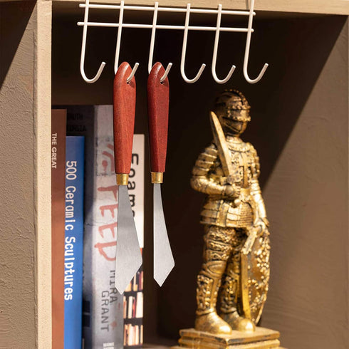 Painting Knife Set Painting Mixing Scraper Stainless Steel Palette Knife Painting Art Spatula with Wood Handle Art Painting Knife Tools for Oil Ca...