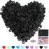 Gionlion 4000 Pcs Black Clay Beads Bracelet Making kit,6mm Polymer Heishi Beads for Jewelry Making,Preppy Aesthetic flat Beads for Bracelets Neckl...