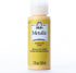 FolkArt Metallic Acrylic Paint in Assorted Colors (2 Ounce), 676 Inca Gold...