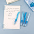 Gel Pens Set Cute Retractable Gel Black Ink Pens, Aesthetic Ballpoint Pens Needle Point Smooth Writing Medium Fine Point Tip for School Office Sup...