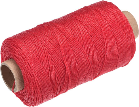MECCANIXITY Twisted Mason Line Nylon Twine String Cord Red 100M/109 Yard 1MM Dia for Netting, Landscaping, Home Improvement, DIY Projects, Craftin...