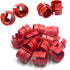 25pcs 3/4 Inch Non-Metallic Cable Connector - Snap Style Installation - Labor Saving, for Confined Areas - Three Cables #6-#8?Red ?...