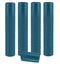 Metallic Light Blue PVC Shrink Capsules-500 Count...