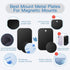 OWLKELA Mount Metal Plate for Phone Magnet Car Mount Holder Cradle with Adhesive, Universal Replacement Sticker Compatible with Magnetic Mounts - ...