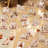 46 Pcs Small Coffee Cat Stickers for Scrapbooking Diary Laptop Junk Journal Notebook Kids Envelope Card Making Diary Planner Craft DIY Craft Decor...