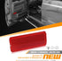 HERCOO Premium Interior Door Reflectors Red Front & Rear Reflector Light Cover Compatible with Ford Excursion 2000-2005, F250 F350 F450 F550 Super...