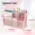 DALTACK Magnetic Pencil Holder Magnetic Shelf for the Whiteboard 3-Grid Mesh Magnetic Pen Holder for Refrigerator Magnetic Organizer Locker Access...