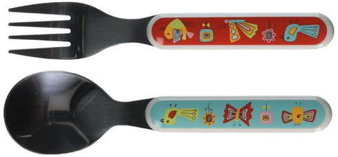 Sugarbooger Silverware Set, Birds & Butterflies...
