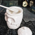 BELL BOOK AND CANDLE Sugar Skull Sugar Bowl With Bone Spoon - 12 Oz - Spooky Valentines Day Gifts, Goth Valentines Day Decor -Witchy Gifts, Goth G...