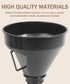 3Pcs Funnels for Automotive Use,Car Accessories Oil Funnel,Oil Funnels Set,Wide Mouth Fuel Funnels,Long Neck Oil Funnels,Flexible Right Angle Funn...