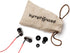 Symphonized XTC Premium Genuine Wood in-Ear Noise-isolating Headphones with Microphone (Red)...