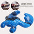 Dog Toys for Aggressive Chewers,Nylon Crab Durable Dog Toy for Medium Large Dogs, Bacon Flavor Interactive Dog Toys for Boredom,Blue...