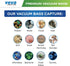 30 Pack Type O 53294 HEPA Vacuum Bags for Kenmore Upright Vacuum Cleaners, Style O, 5068, 50688, 50690, 50105, 53293...