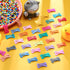 40 Pieces Hair Clips for Dogs Cute 1 Inch Puppy Dog Barrettes Small Bone Snap Hair Clips Multicolor Hair Barrettes for Dog Cat Pet Grooming Bows H...
