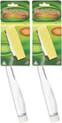Arrow Home Products Dish Sponges With Soap Dispenser Handle, 2 Pack - Fillable Dish Wand for Quick, Convenient Cleaning - Made in the USA - Easy t...