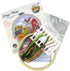 Design Works Crafts Fall Counted Cross Stitch Kit with Hoop...