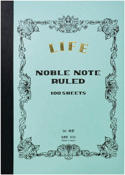 ??? Life Notebook, Noble Notebook, Ruled, B6 N30...