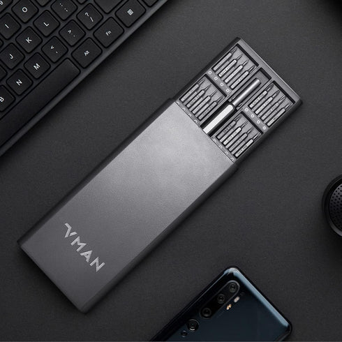 VMAN 63 in 1 Precision Screwdriver Set, Small Screwdriver Set, Premium Magnetic Mini Repair Tool Kit, Sturdy | Professional for Watch, Phone, Eyeg...
