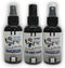 Smokers Odor Eliminating Spray Completely removes Smoke Odors. Three 4 oz bottles One Bamboo Teak, One new Sky Blue and one unscented....