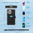 AiRunTech Large Universal Waterproof Case, Waterproof Phone Pouch Compatible with iPhone 14 Pro Max/13/12/11/XR/X/SE//8/7, Galaxy S22/S21, Note 20...