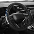 Leather Steering Wheel Cover for Sports Fans Car Accessories, Universal Size fit for 14-15 Inch All Vehicle Steering Wheel Cover...