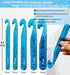 Weabetfu 25mm Large Crochet Hook,Huge Crochet Hooks for Chunky Yarn,Ergonomic Knitting Giant Crochet Hooks,Big Crochet Hooks for Knitting Yarn Car...