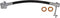 Dorman H620976 Rear Passenger Side Brake Hydraulic Hose Compatible with Select Ford Models...