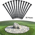30 Pcs Spiral Landscape Anchoring Spikes, 8 Inch Landscaping Fabric Edging Anchoring Stakes Plastic Edging Nails Nylon Garden Lawn Yard Spikes...