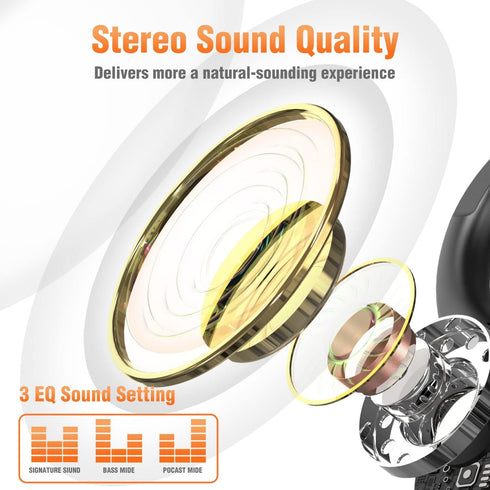 Wireless Bluetooth Earbuds for Small Ears Canal, Running Headphones with Microphone, IPX7 Waterproof, Noise Isolation Wireless Earphones for Sport...
