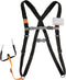 Ergodyne Squids 3138 Barcode Scanner Padded Harness, Tethering Lanyard for Bar Code Scanners, Breakaway Design , Black , Small...