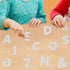 72 Pcs 4 Inch Glitter Bulletin Board Letters Chalkboard Classroom Letters Poster Cut out Letters for Bulletin Boards with Adhesive Dot Alphabet 0-...