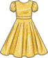 Simplicity Easy Children's and Girls' Party Dresses Sewing Pattern Packet, Design Code S9799, Sizes 7-8-10-12-14, Multicolor...