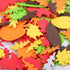 Konsait Bulk 540pcs Thanksgiving Foam Stickers,Fall Leaf Stickers Adhesive Foam Maple Leaves Stickers Art Craft Scrapbooks Supplies Thanksgiving A...