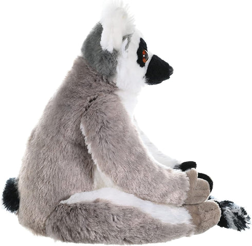 Wild Republic Ring Tailed Lemur Plush, Stuffed Animal, Plush Toy, Gifts for Kids, Cuddlekins 12 Inches...