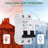 Miniature Circuit Breaker 120V/240V ac circuit breaker 2Pole 32Amp smart circuit breaker DIN Rail Mount for Marine power systems,solar photovoltai...