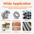 Sanding Bits for Dremel Rotary Tool, Grinding Stones Sanding Drill Bits with 1/8" Shank, Aluminum Oxide Sanding Accessories to Metal Rust Removal/...