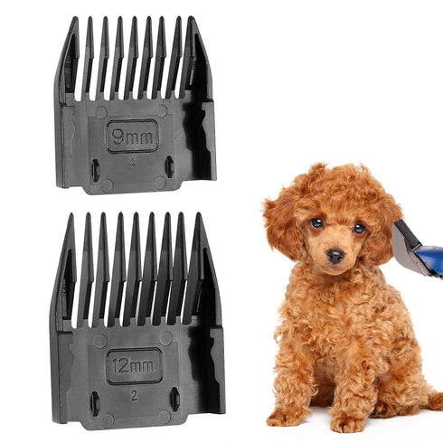 CR8GR8 Dog Grooming Clippers Hair Clipper Combs Guides Low Noise Professional Pet Attachments Replacement Guards 9?12mm...