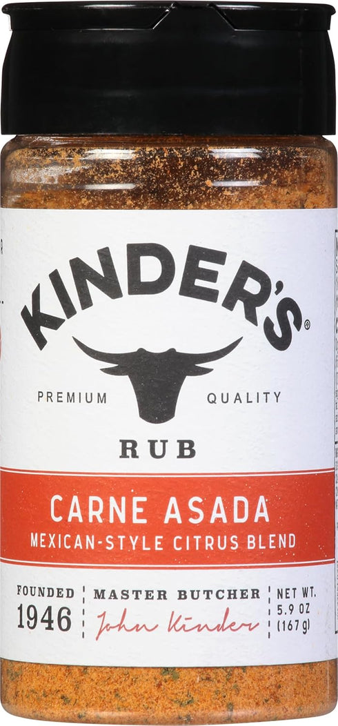 Kinder's, Carne Asada Rub, 5.9 Ounce...