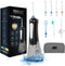 H2ofloss Water Dental Flosser for Teeth Cleaning,Cordless Water Teeth Cleaner Picks,Portable & Rechargeable Oral Irrigator with 5 Modes,IPX7 Water...